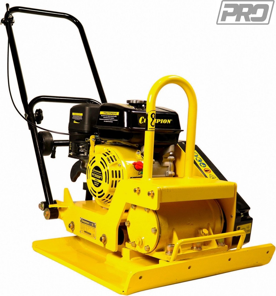 Виброплита прямоходная бензиновая CHAMPION PC1050FT (107 кг), изображение 1